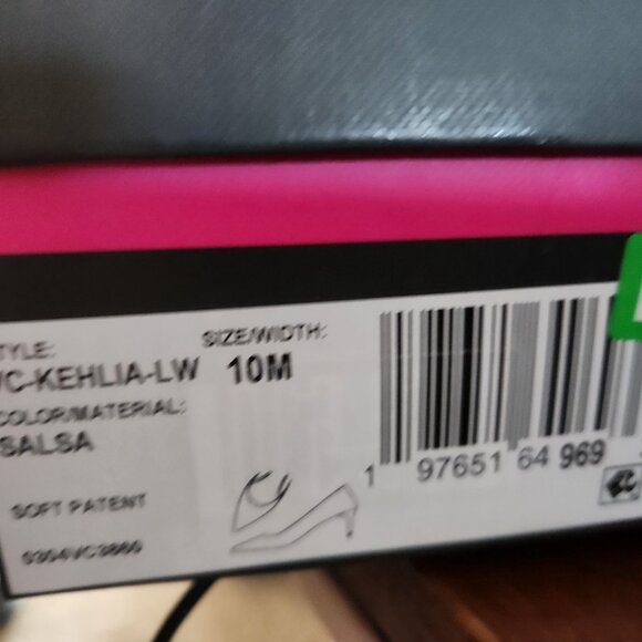 Vince Camuto " Kehlia" Salsa Soft Patent Heels. NIB. Size 10 - Picture 5 of 14
